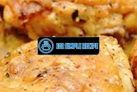 Deliciously Baked Garlic Parmesan Chicken Thighs | 101 Simple Recipe
