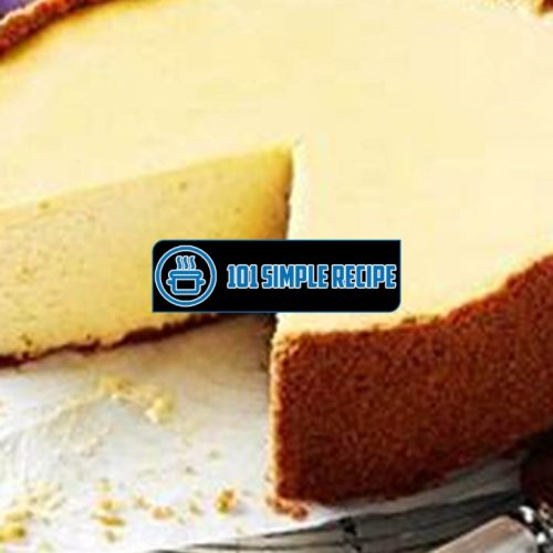 Create a Decadent Baked New York Cheesecake at Home | 101 Simple Recipe