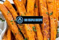 Crunchy Delights: Discover the Best Baked Potato Fries | 101 Simple Recipe