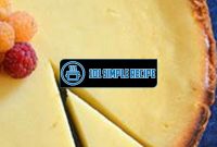 Delicious Baked Ricotta Cheesecake Recipe by Jamie Oliver | 101 Simple Recipe