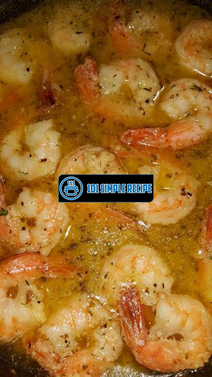 Discover the Irresistible Baked Shrimp Scampi Recipe at Red Lobster | 101 Simple Recipe