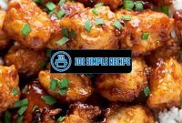 Delicious Baked Sweet and Sour Chicken Recipe | 101 Simple Recipe