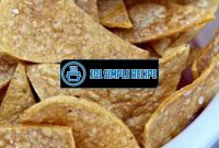 Delicious and Easy Baked Tortilla Chips Recipe | 101 Simple Recipe