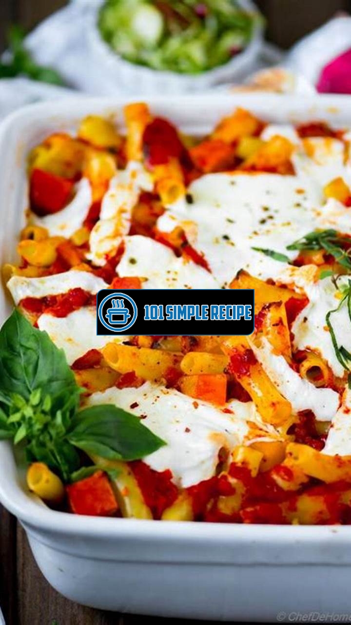 Baked Ziti Recipe: A Delicious Meat and Egg-Free Option | 101 Simple Recipe
