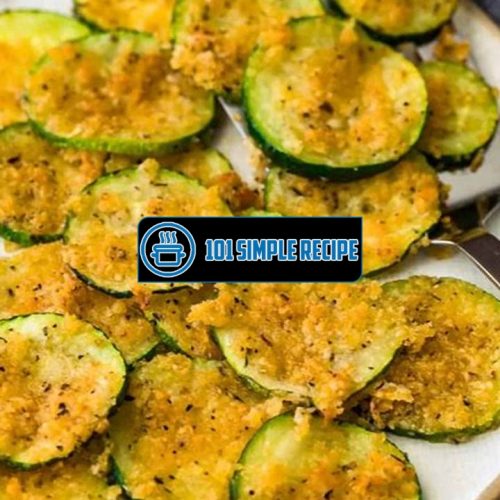 Delicious Baked Zucchini Recipes for Healthy Meals | 101 Simple Recipe