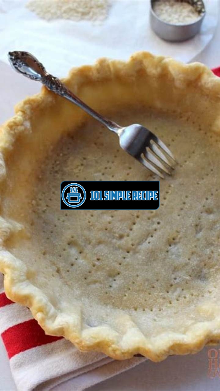 Bake Deliciously Flaky Pie Crust Like a Pro | 101 Simple Recipe