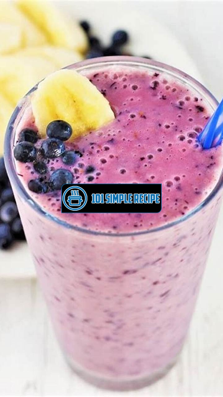 Delicious and Nutritious Banana Berry Smoothie Recipe | 101 Simple Recipe