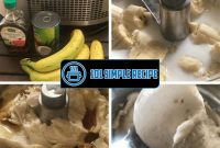 Banana Ice Cream Recipe For Ice Cream Maker | 101 Simple Recipe