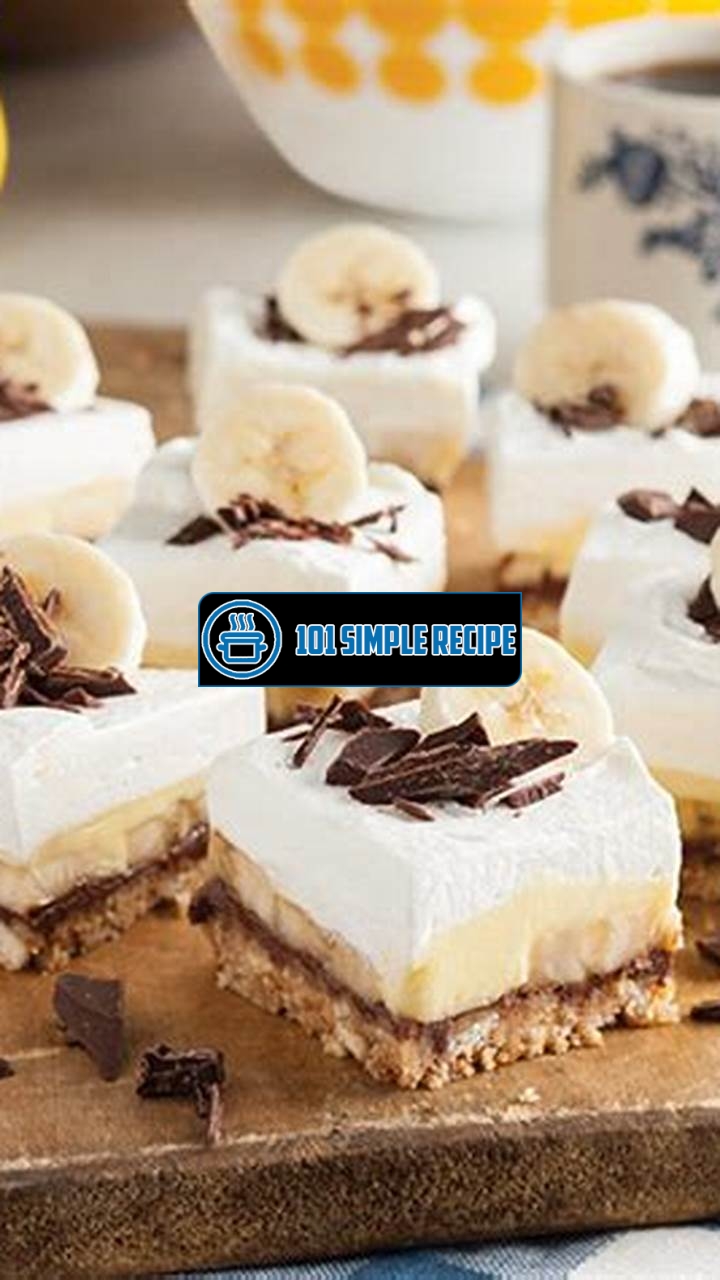 Delicious Banana Pudding Bars Paula Deen Recipe | 101 Simple Recipe