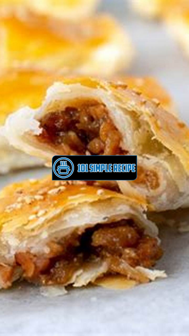 Tasty BBQ Pork Puff: A Delectable Delight for Meat Lovers | 101 Simple Recipe