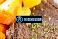 Tender and Delicious Beef Rump Roast Instant Pot Recipe | 101 Simple Recipe