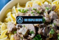 The Delicious Beef Stroganoff Recipe Made Easy | 101 Simple Recipe