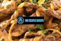 Delicious Beef Stroganoff Recipe with Rice | 101 Simple Recipe
