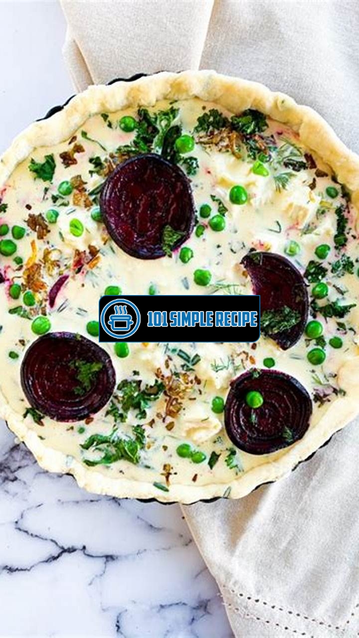 Delicious Beetroot Quiche Recipe: A Flavorful Twist on a Classic | 101 Simple Recipe
