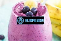 Discover the Best Berry Banana Smoothie Recipe | 101 Simple Recipe