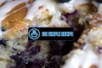 The Irresistible Blueberry Cake Recipe You've Been Searching For | 101 Simple Recipe