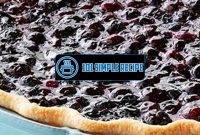 Master the Art of Baking the Perfect Blueberry Pie | 101 Simple Recipe
