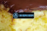 Best Boston Cream Pie Poke Cake Recipe | 101 Simple Recipe