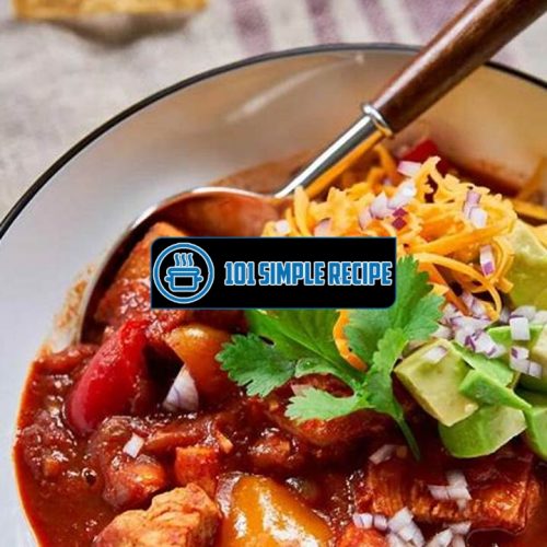 Delicious Chicken Chili Recipes for All Tastes | 101 Simple Recipe