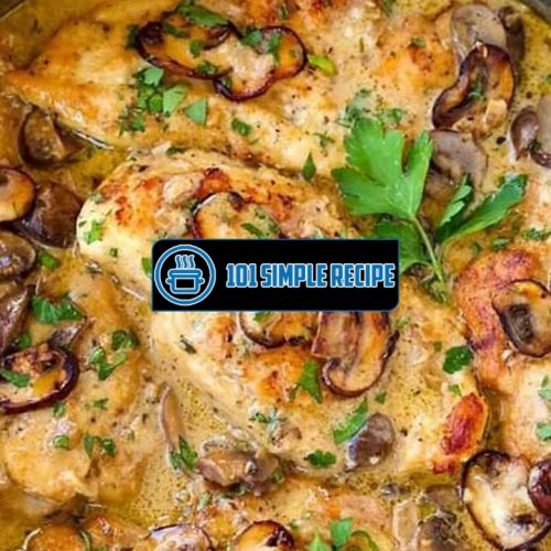 The Best Chicken Marsala Recipe from Food Network | 101 Simple Recipe