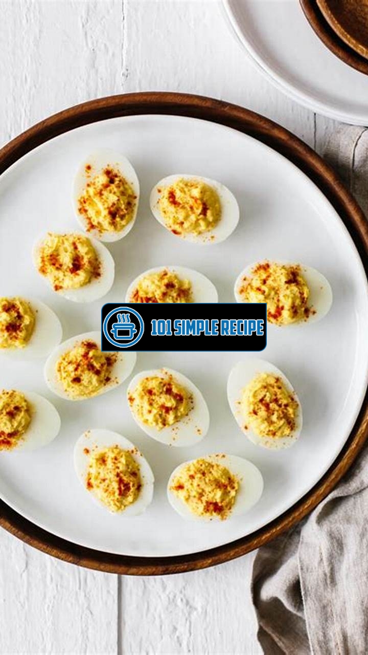 The Best Recipe for Delicious Deviled Eggs | 101 Simple Recipe