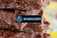 Best Ever Chocolate Oatmeal No Bake Bars | 101 Simple Recipe