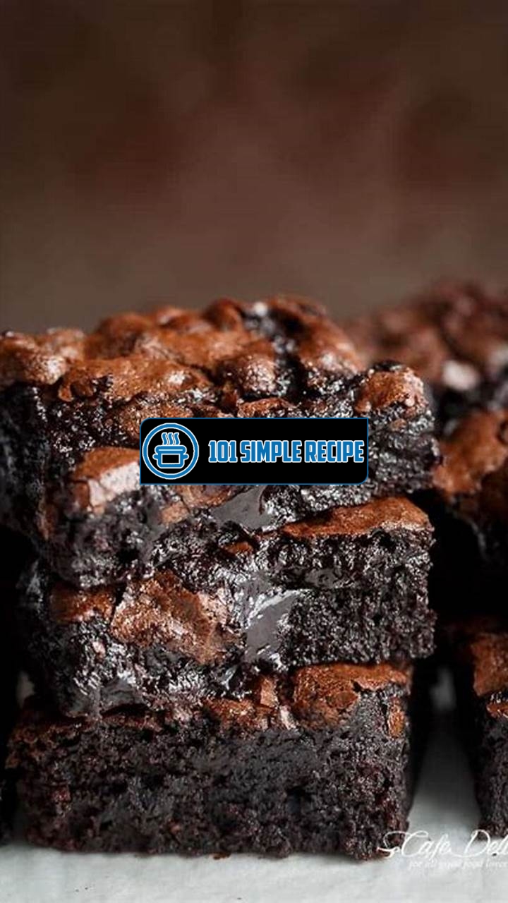 The Best Fudgy Cocoa Brownies for Chocolate Lovers | 101 Simple Recipe