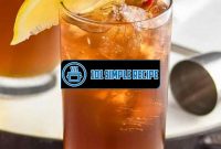 Best Long Island Iced Tea Recipe Ever | 101 Simple Recipe