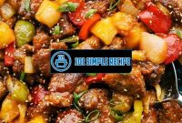 Best Sweet And Sour Pork Recipe Singapore | 101 Simple Recipe