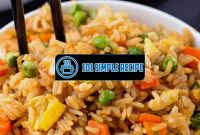 Deliciously Authentic Fried Rice that's Better than Takeout | 101 Simple Recipe