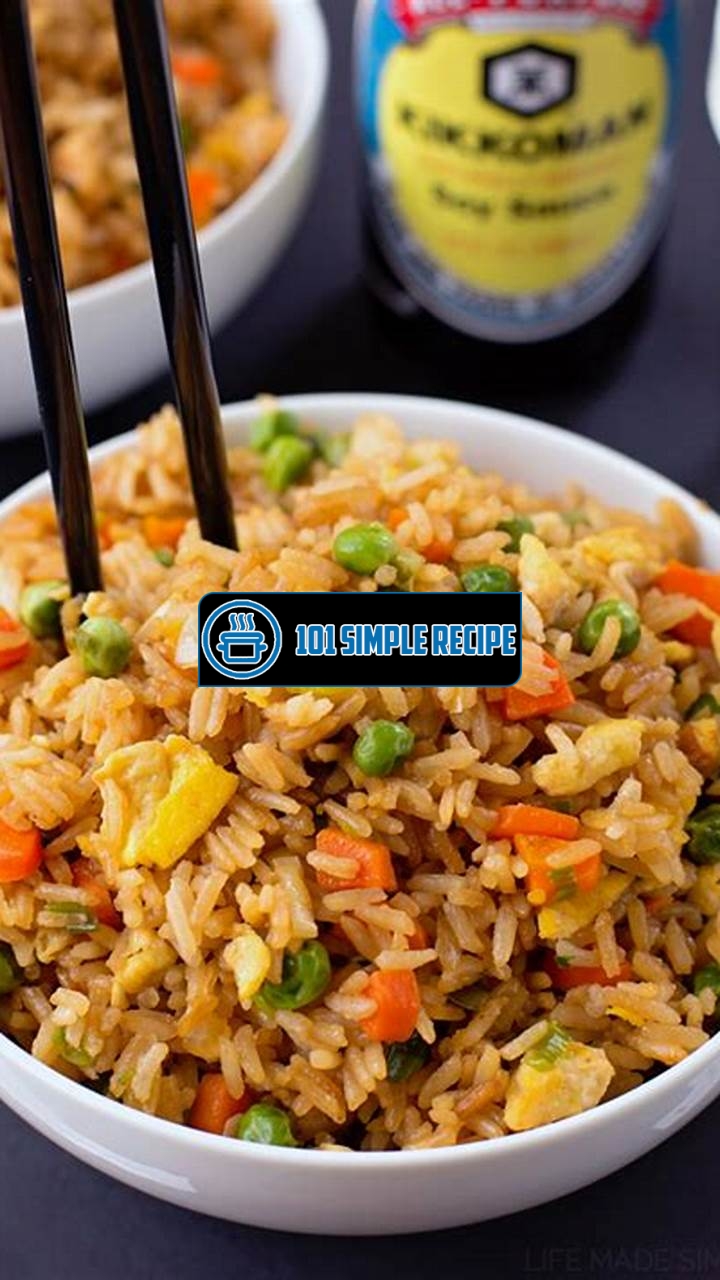 Better Than Takeout Fried Rice: A Flavorful Delight | 101 Simple Recipe