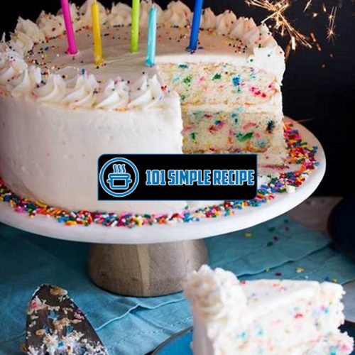 Delicious Birthday Cake Recipe Ideas to Try Today | 101 Simple Recipe