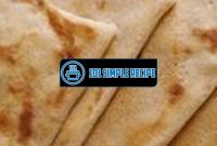 Authentic Bittara Roti Recipe: A Sinhala Delight | 101 Simple Recipe