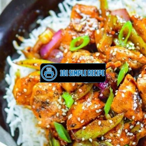 Delicious Chinese-Style Black Pepper Chicken Recipe | 101 Simple Recipe
