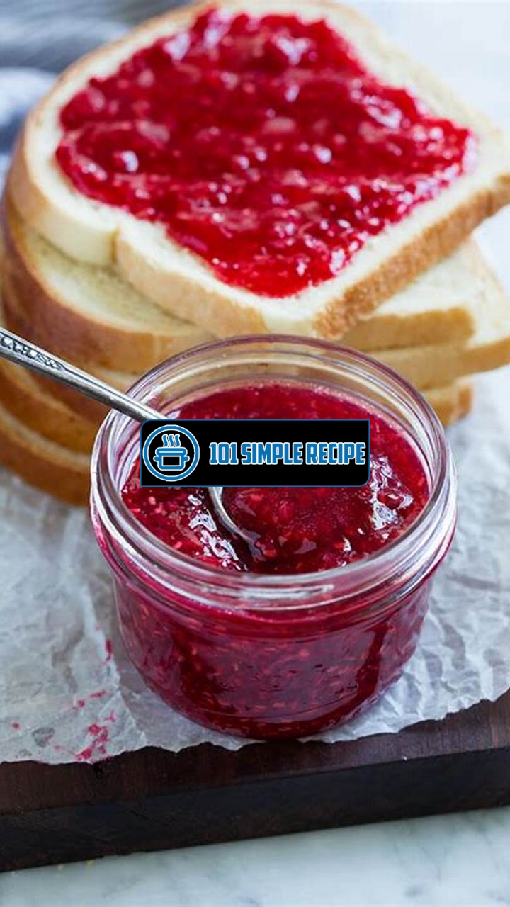 Delicious Black Raspberry Jam Recipe with Low Sugar | 101 Simple Recipe