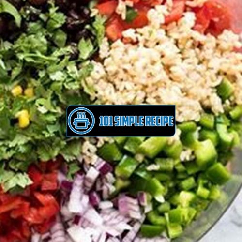 Delicious Black Rice Salad Recipe for a Healthy Meal | 101 Simple Recipe