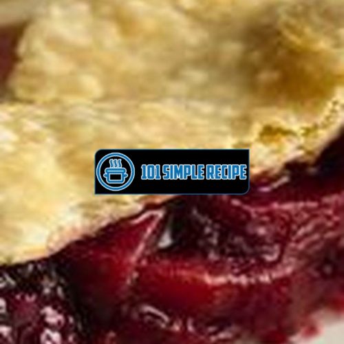 A Delicious Blackberry Pie Recipe from Betty Crocker | 101 Simple Recipe