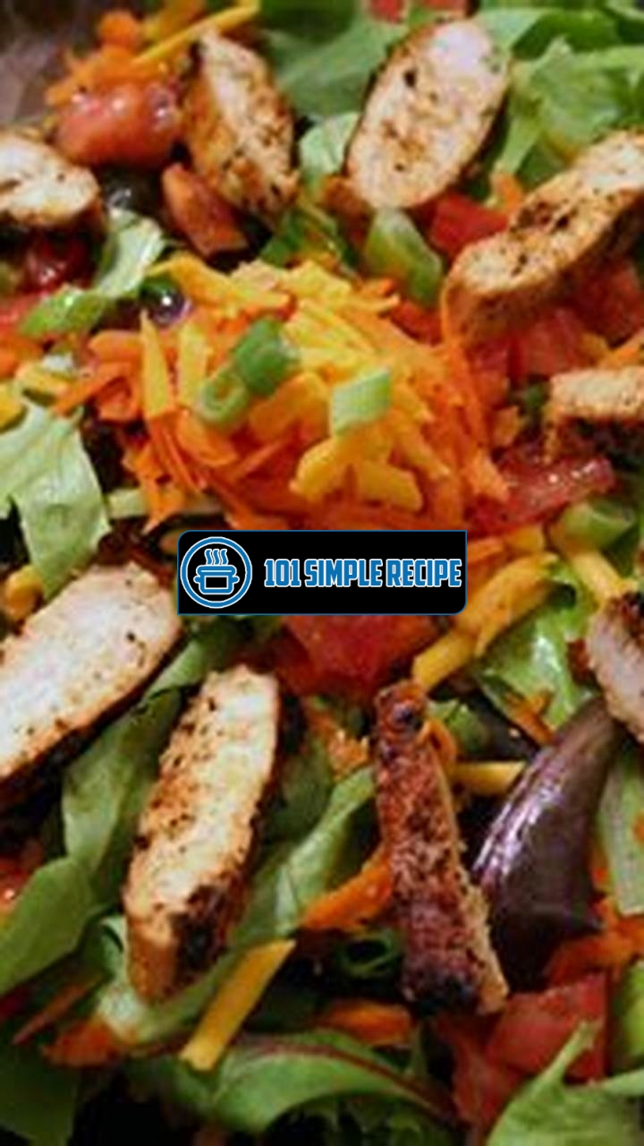 Discover the Savory Delight of Blackened Chicken Salad | 101 Simple Recipe