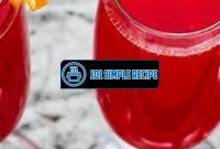 Experience the Refreshing Twist of a Blood Orange French 75 Cocktail | 101 Simple Recipe