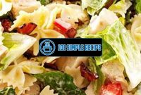 Delicious BLT Pasta Salad Recipe for a Refreshing Meal | 101 Simple Recipe