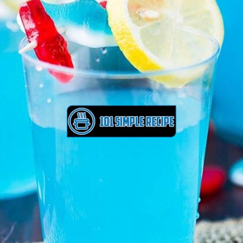 How to Make a Refreshing Blue Punch | 101 Simple Recipe