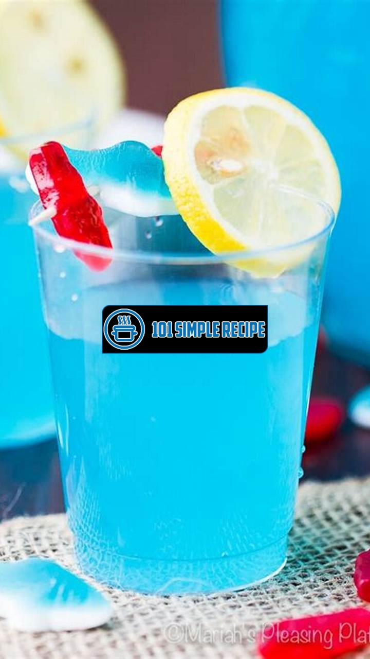 How to Make a Refreshing Blue Punch | 101 Simple Recipe