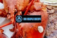 Elevate Your Culinary Skills with a Boil Lobster Recipe | 101 Simple Recipe