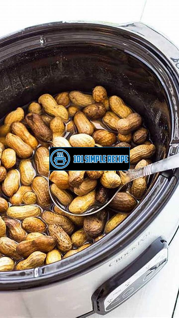 Delicious Boiled Peanuts Recipe for Your Crock Pot | 101 Simple Recipe