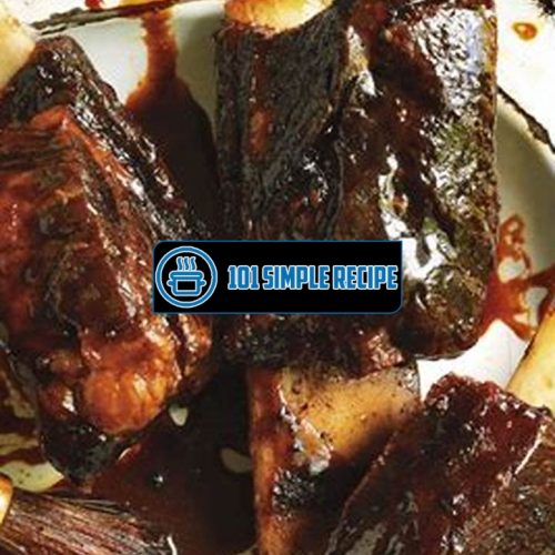 Delicious Bourbon Glazed Beef Short Ribs: A Flavorful Delight | 101 Simple Recipe