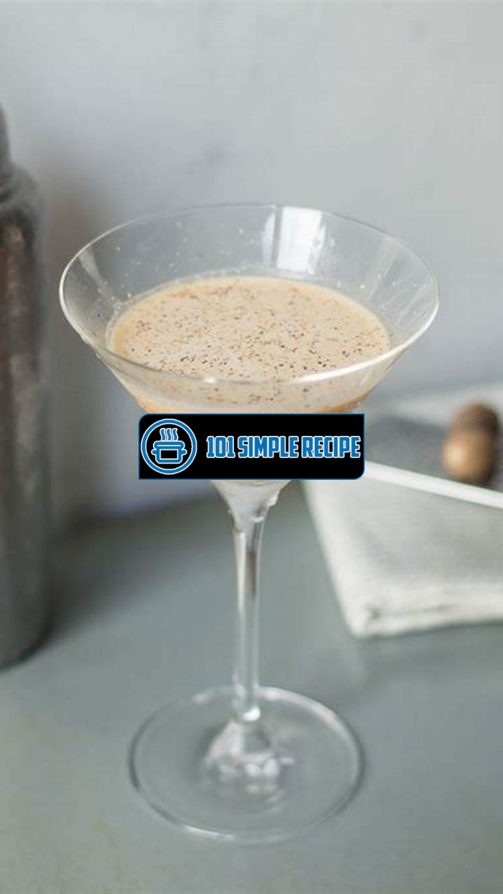 Indulge in the Perfect Brandy Alexander Cocktail Recipe UK | 101 Simple Recipe