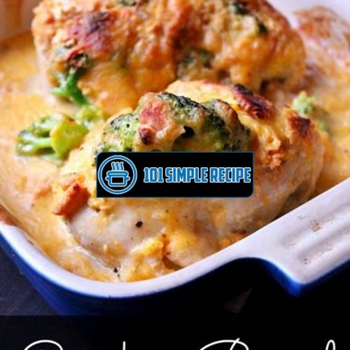 Delicious Broccoli Cheddar Chicken from Cracker Barrel | 101 Simple Recipe