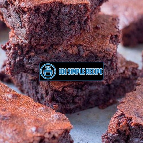 Decadent and Delicious Brownie Recipe with Cocoa Powder | 101 Simple Recipe