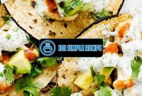 Delicious Buffalo Cauliflower Tacos with Ranch Sauce | 101 Simple Recipe
