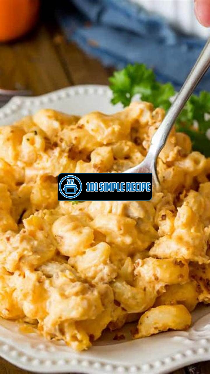 Spicy Buffalo Chicken Mac and Cheese Recipe | 101 Simple Recipe